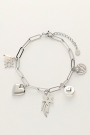 My Jewellery bedelarmband vallende ster zilver