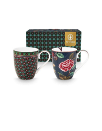 Pip studio 1 mug XL berry blues 450ml