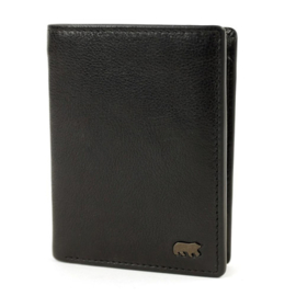 Bear Design heren portemonnee Enrico Black