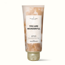 The Gift Label | Body wash 'you are wonderful' 200ml