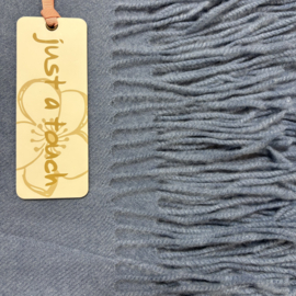 Just a touch sjaal lavendel blue