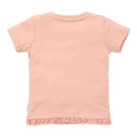 Little Dutch t-shirt korte mouw flower pink