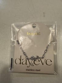 Go Dutch Label armband rose bracelet zilver