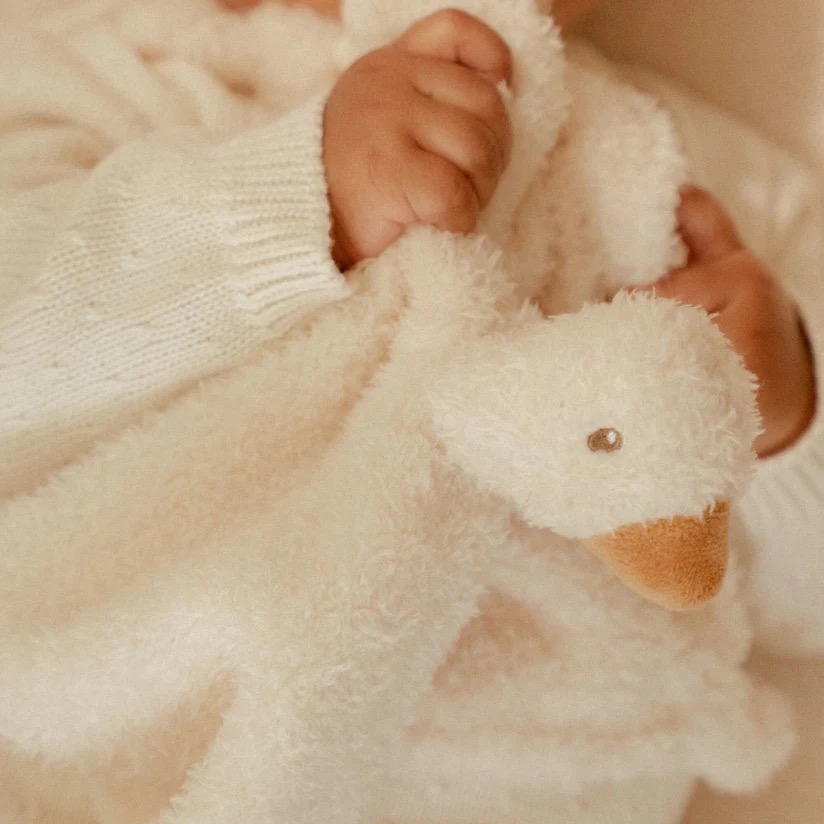 Little Dutch Knuffeldoekje Wit Little Goose