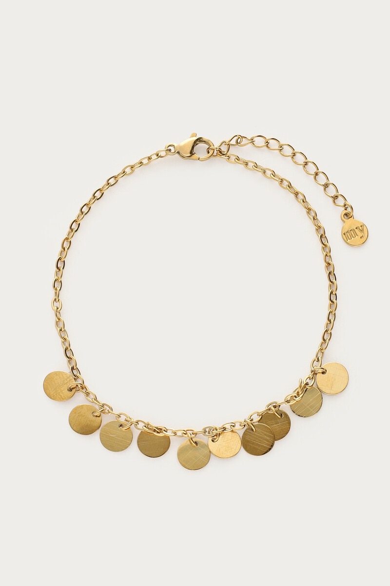 my jewellery Nomads armband met muntjes goud
