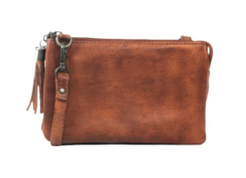 Bear Design clutch 'Umi 2' | cognac