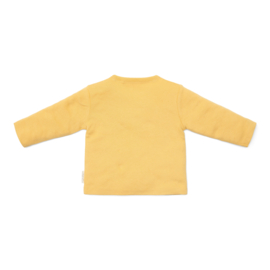 Little Dutch new born little farm t-shirt lange mouw warm yellow