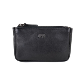 Bear Design heren portemonnee/sleuteletui Paolo Black
