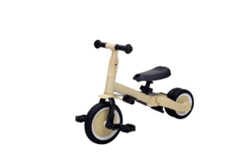 loopfiets 4 in 1 driewieler Lio met duwstang | pistache groen