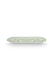 Pip Studio Taartplateau Rechthoekig Lily&Lotus Licht Groen
