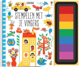 Boek Stempelen met je vingers | knutselboek