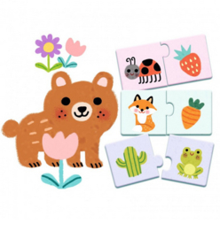 Djeco duo puzzel kleuren