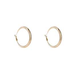 Go Dutch Label oorbellen Classic Creole - 14K