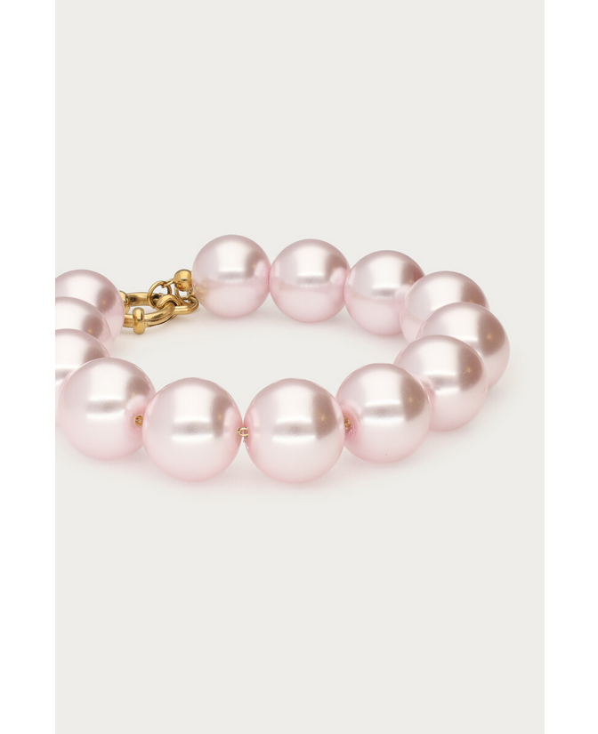 My Jewellery Armband met licht roze glas parels