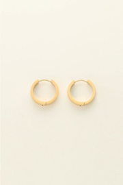 My Jewellery oorbellen basic oorringen plat goud