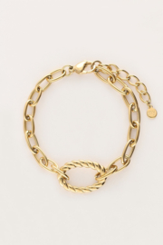 My jewellery armband ovaal goud