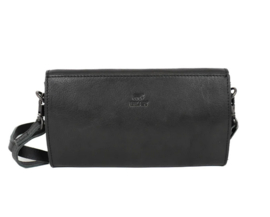 Bear Design Clutch/enveloptasje 'Pascalle' zwart