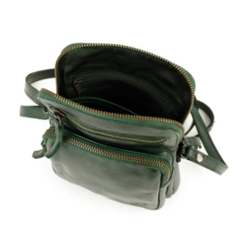 Bear Design Kleine schoudertas 'Alexis' green