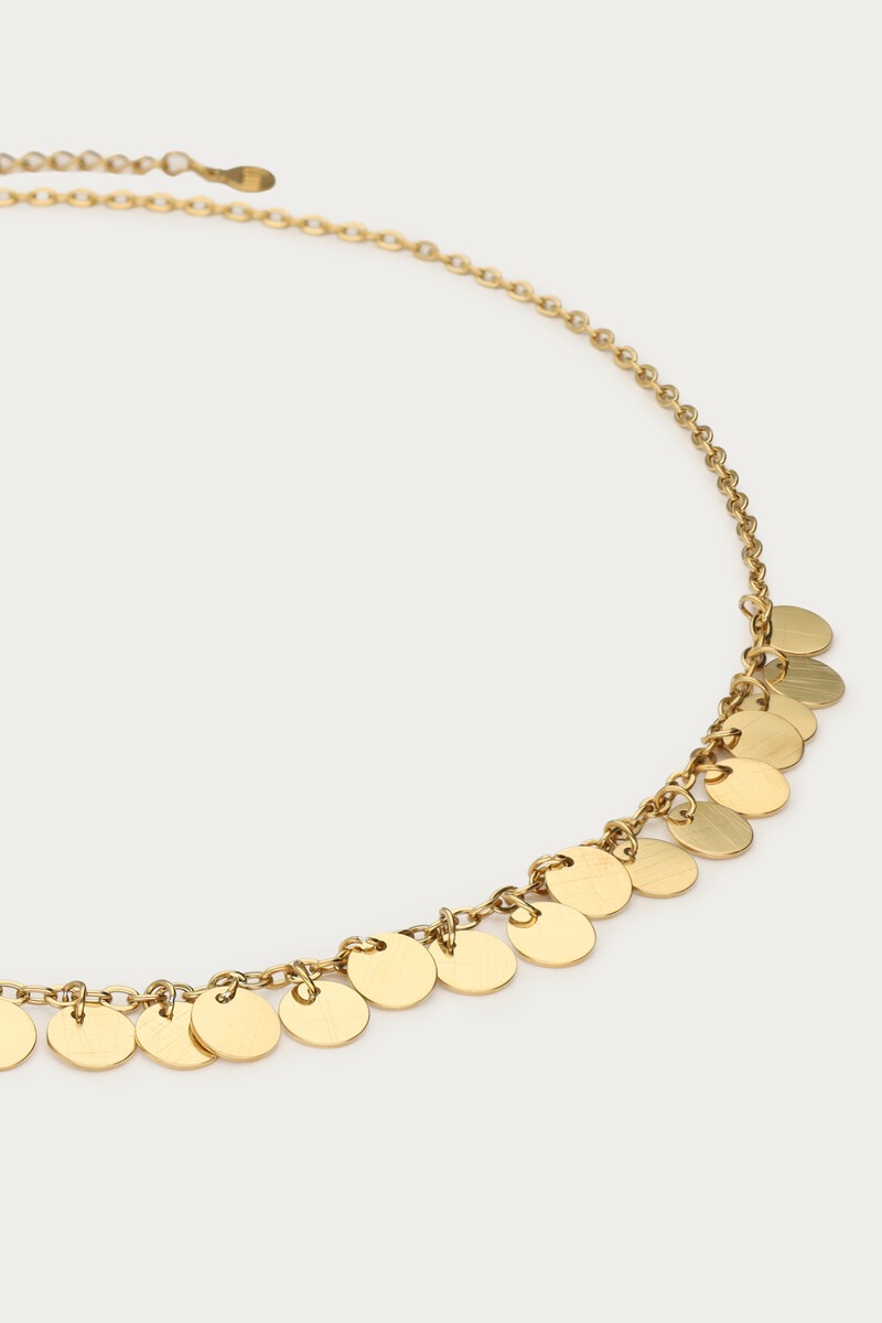 My jewellery Nomads ketting met muntjes goud