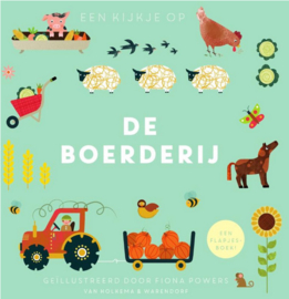 Boek De boerderij| flappenboekje karton