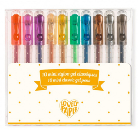Djeco stiften 10 mini gelpennen classic