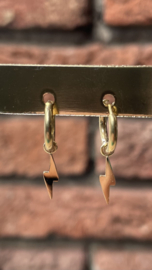 My Jewellery oorbellen | oorringen met bliksem goud