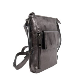 Bear Design telefoontasje 'Davide' | gun metal