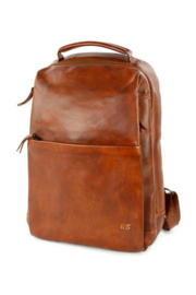 Bear design rugtas 'Mathijs' cognac