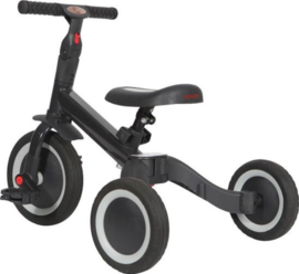 loopfiets 4 in 1 driewieler kaya | antraciet
