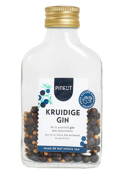 prospectt Pineut miniflacon kruidige gin