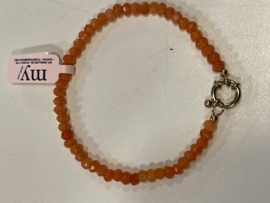 My Jewellery armband | gekleurde armband oranje*