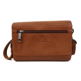 Bear design Enveloptas ' Elly' cognac