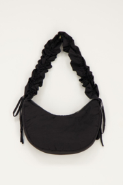 My Jewellery zwarte crossbody met ruffles