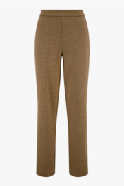 zusss broek met visgraat structuur beige