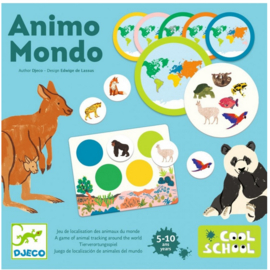 Djeco spel | cool school lotto animo mondo