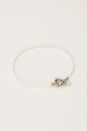 My Jewellery Vintage armband met mini parels zilver