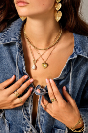 My jewellery Bold statement ketting small zilver