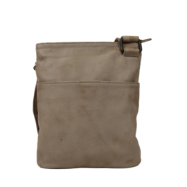 Bear design Schoudertasje 'Doris' taupe