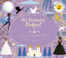 Boek het verhalen orkest het zwanenmeer | prentenboek met geluid
