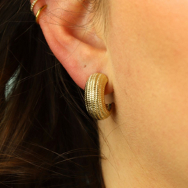 camps & camps oorbellen Hollywood Golden Earrings