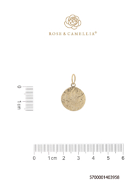 rose en camellia bedel munt