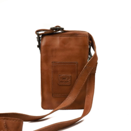 Bear Design klein schoudertasje'Robbie' | cognac