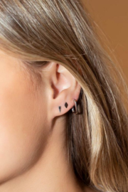 My Jewellery oorbellen | oorbellen studs ruitje goud*