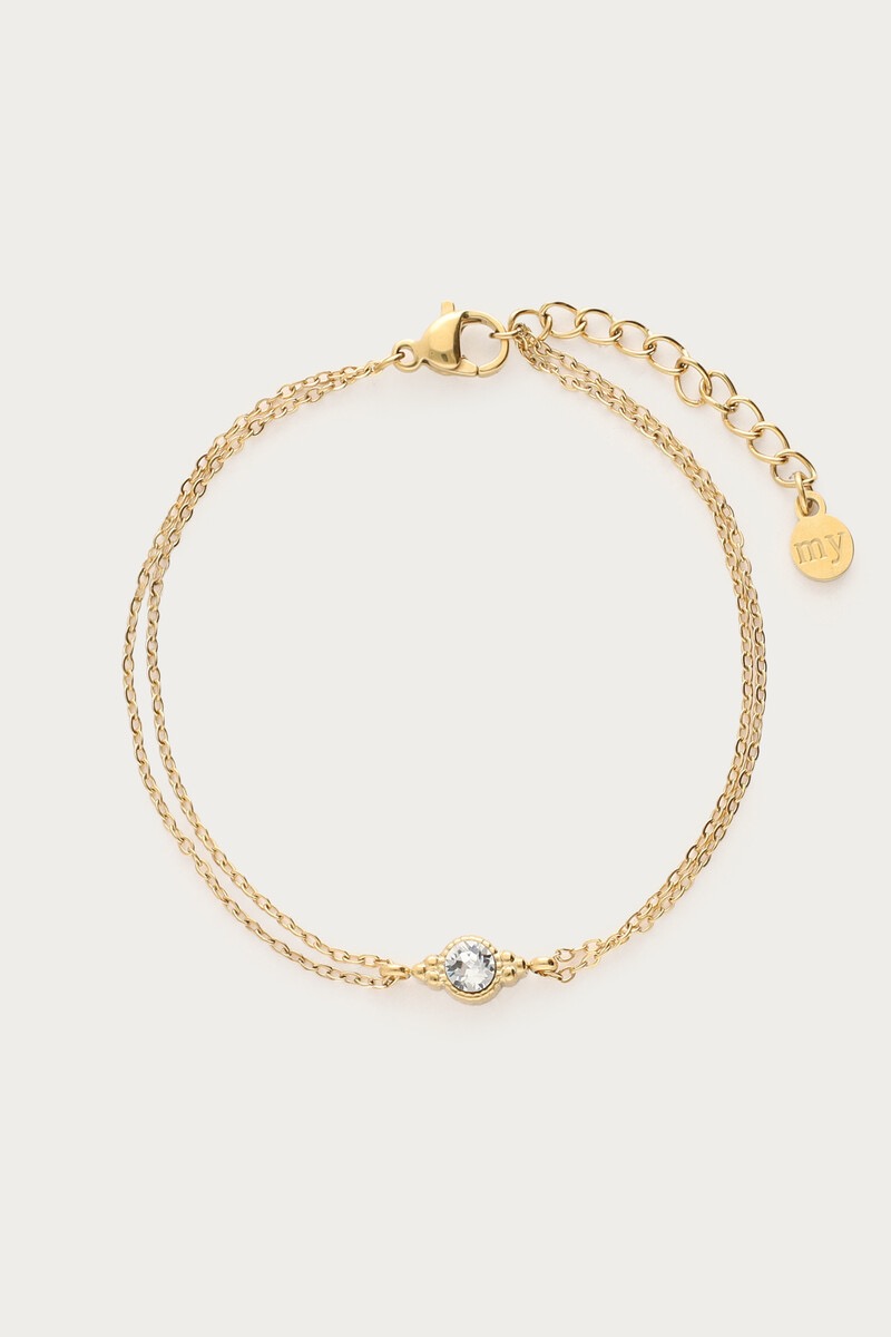 My Jewellery special armband "You are loved" goud
