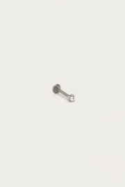 My jewellery Iconic oor piercing met parel zilver