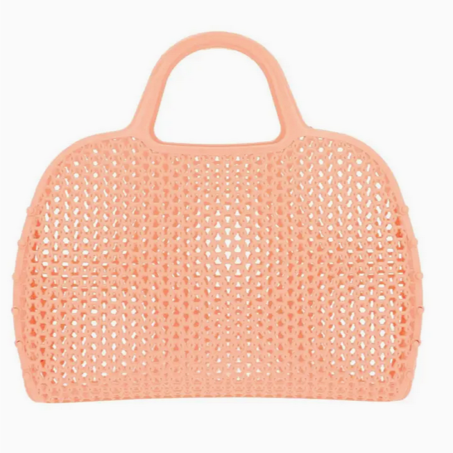 tutete retro vintage tas abrikoos