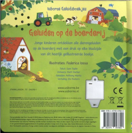 Boek Geluiden op de boerderij | geluidenboekje