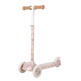 Little Dutch Step driewieler - wit sunny flower