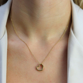Camps & Camps ketting Open Heart Necklace