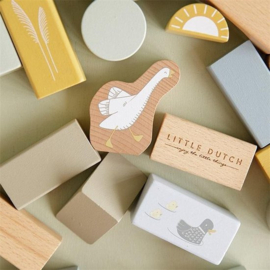 Little Dutch houten blokken in ton | goose